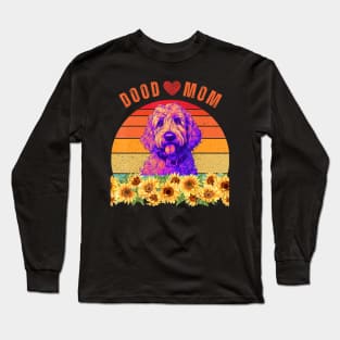 Dood Mom sunflower vintage Long Sleeve T-Shirt